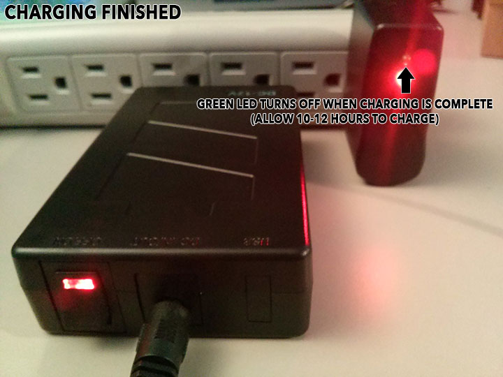 Charging Finished